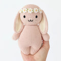 Baby bunny (Rose with Ivory Floral) - Cuddle+Kind Baby Animal Collection