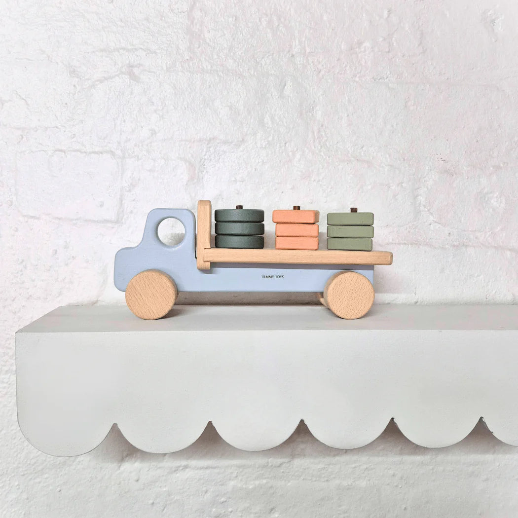 Baby Wooden Toy Truck – Safe & Fun Learning Toy for Toddlers