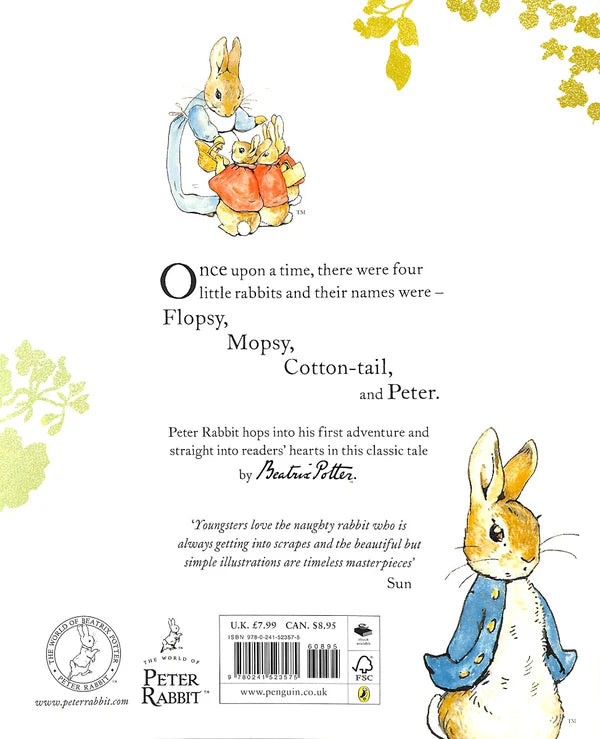 The Tale of Peter Rabbit Soft Cover Book