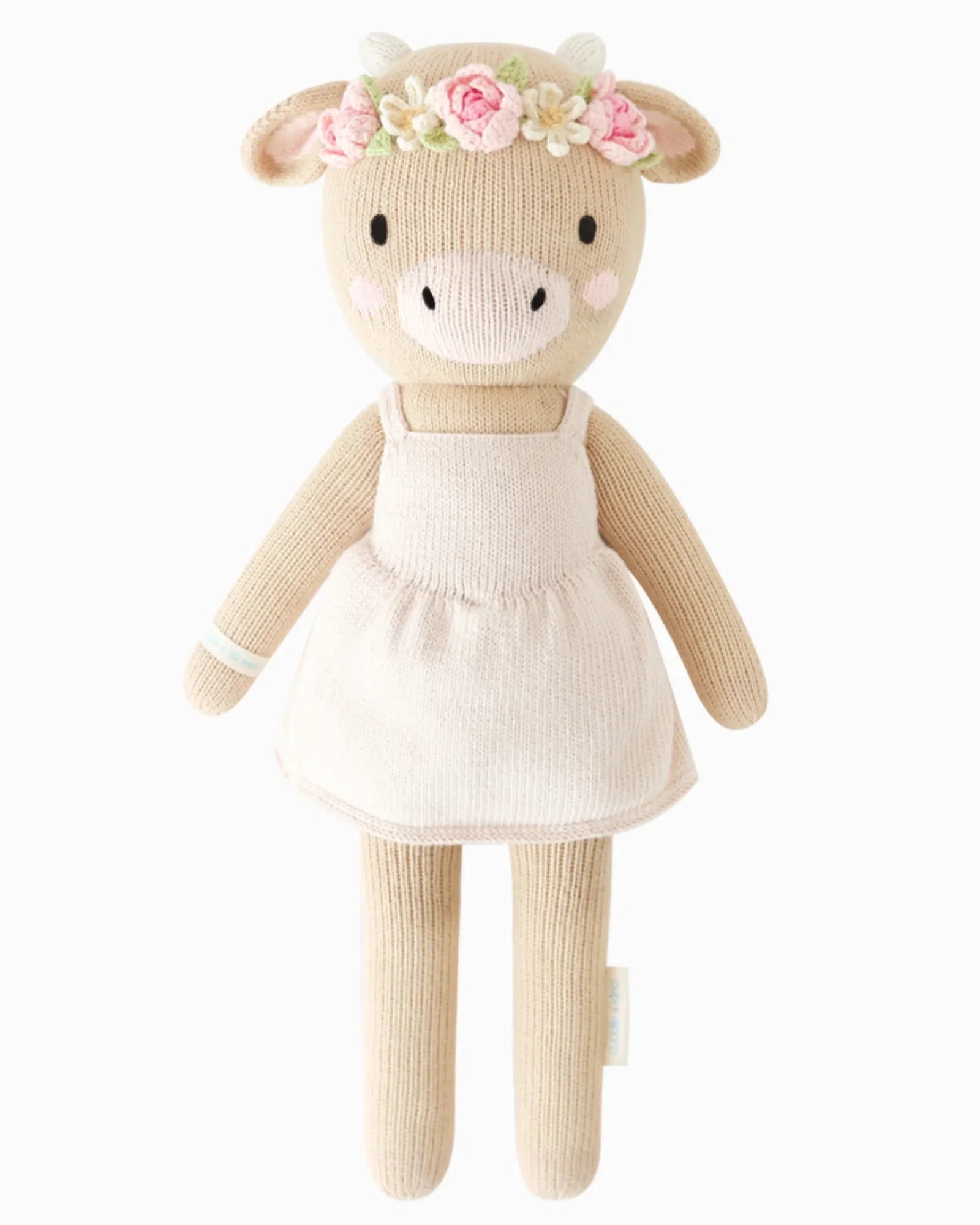 Amelia the Cow - Cuddle+ Kind Signature Hand Knit Dolls