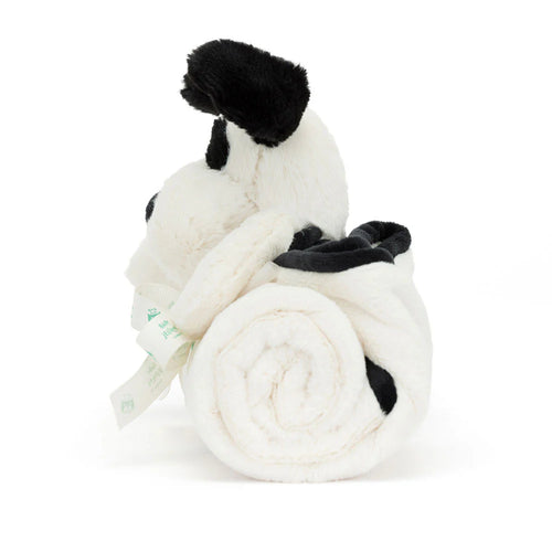 Bashful Black & Cream Blankie