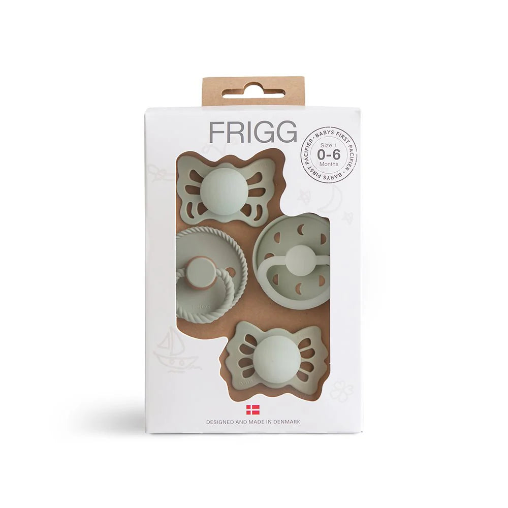 Frigg Baby's 1st Pacifier Floral Heart (4)