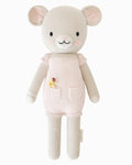 Beatrice the Mouse (Blush) - Cuddle+ Kind Signature Hand Knit Dolls
