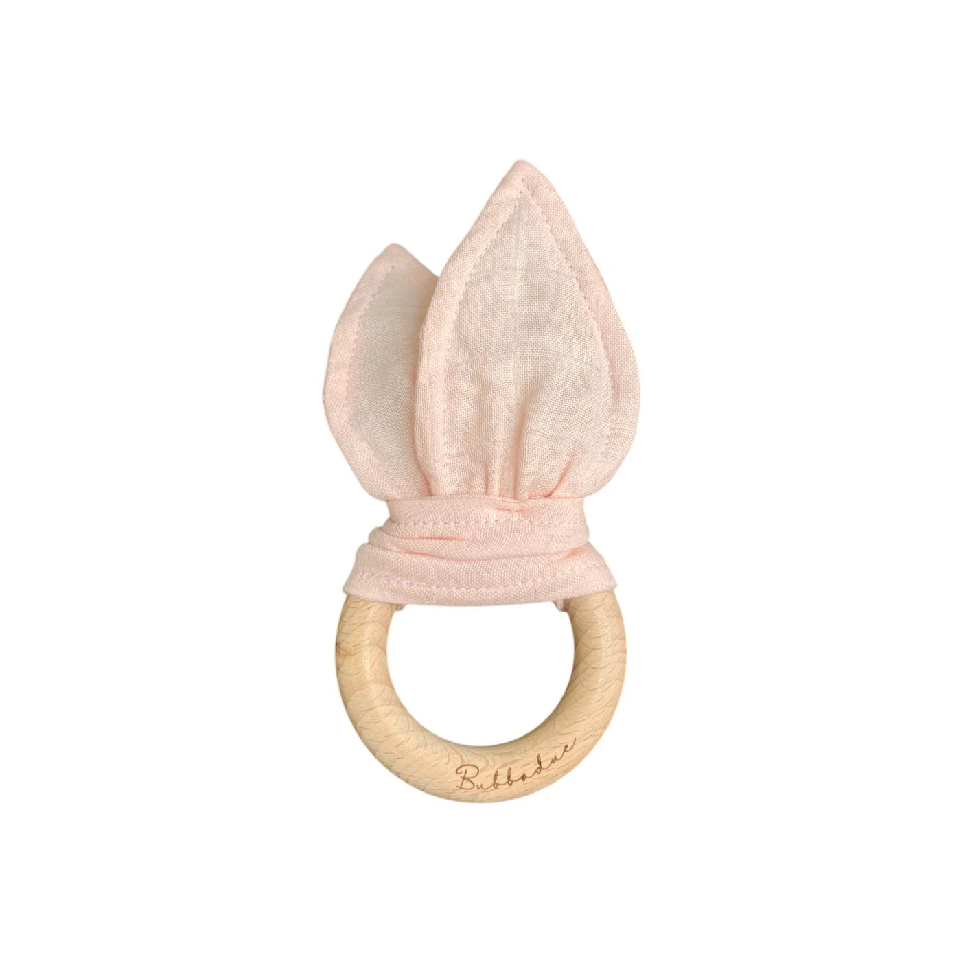 Teal - Bunny Ear Teething Ring