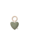 Lara Heart Rattle Teether