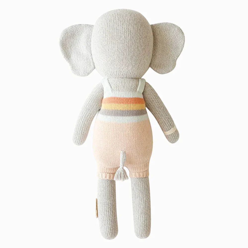 Evan the Elephant - Cuddle+ Kind Signature Hand Knit Dolls