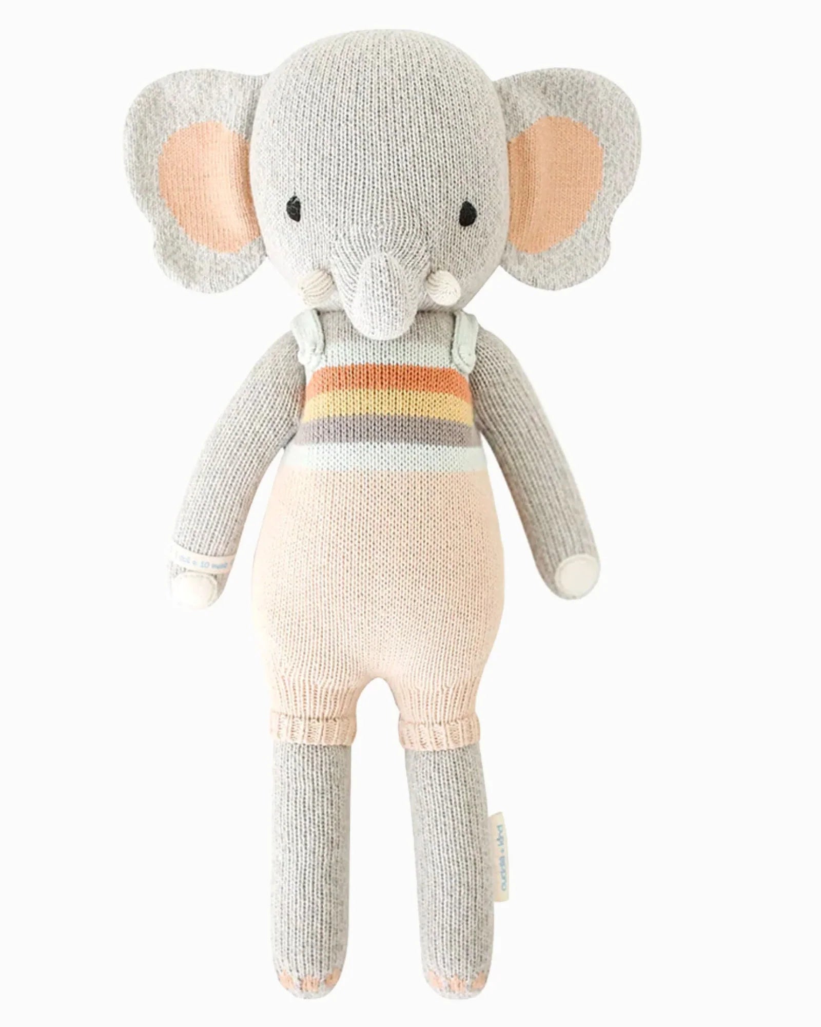 Evan the Elephant - Cuddle+ Kind Signature Hand Knit Dolls