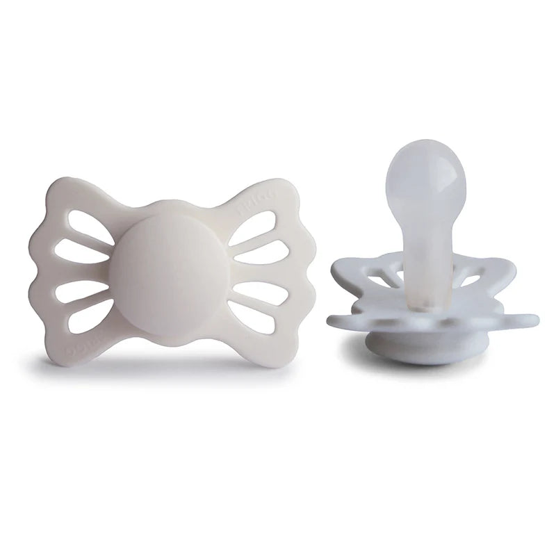 FRIGG Lucky - Silver Gray - Symmetrical Silicone Pacifier