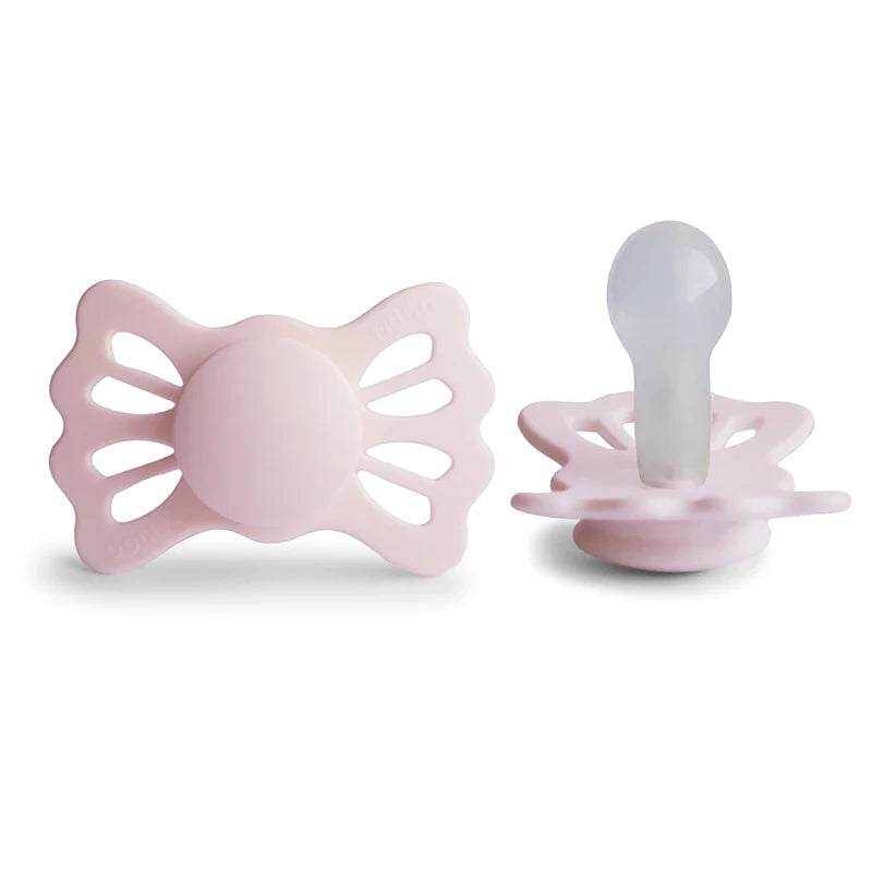 FRIGG Lucky - White Lilac - Symmetrical Silicone Pacifier