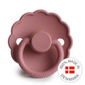 FRIGG Daisy - Round Latex Pacifier - Cedar