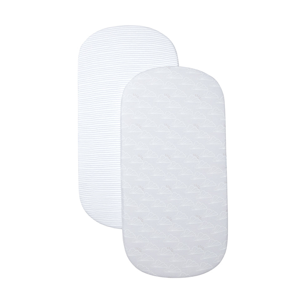Air Cot Fitted Sheets | Handy 2 Pack - Made from 100% super soft cotton