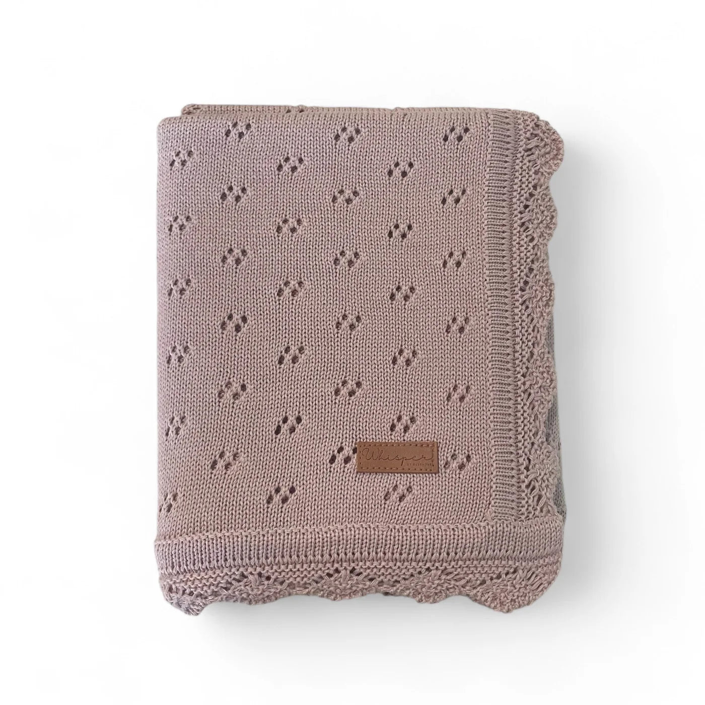 Biscuit - Whisper Luxury Knitted Blanket