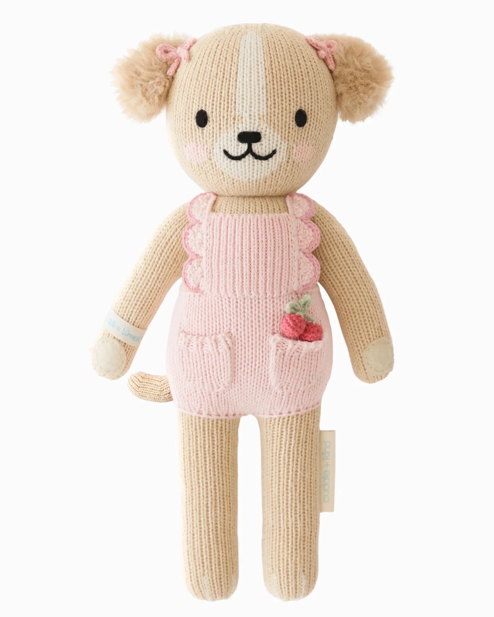 Nora the Golden Puppy - Cuddle+ Kind Signature Hand Knit Dolls
