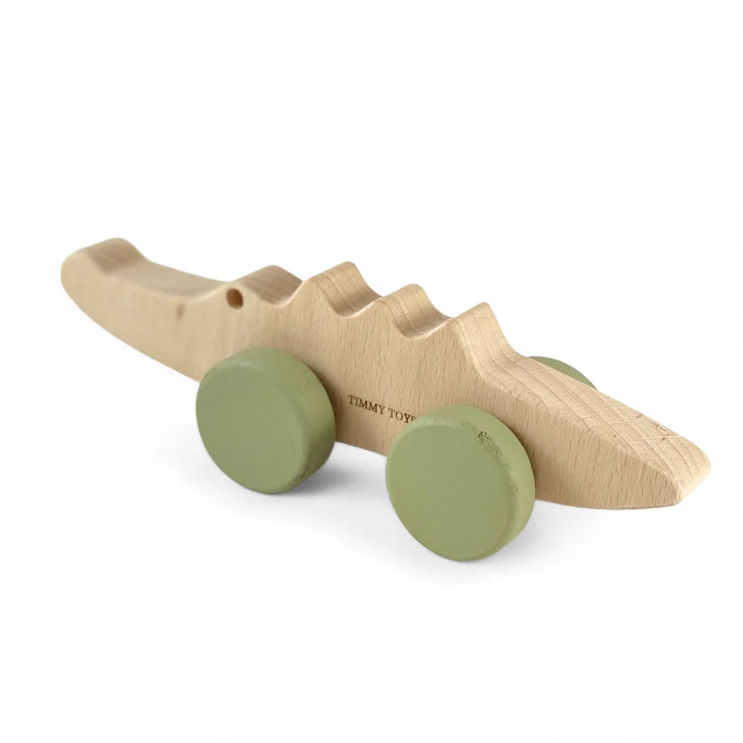Crocodile Wooden Toy Wheely