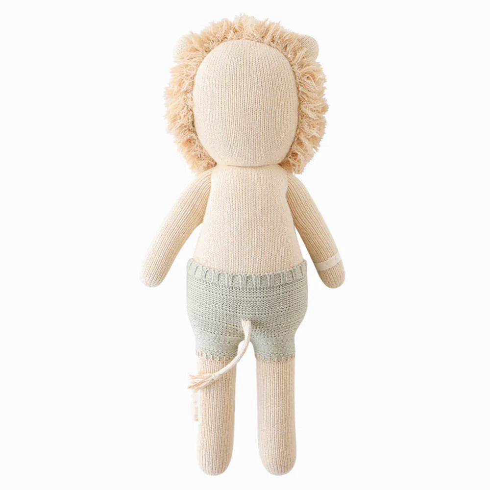 Sawyer the Lion - Cuddle+ Kind Signature Hand Knit Dolls