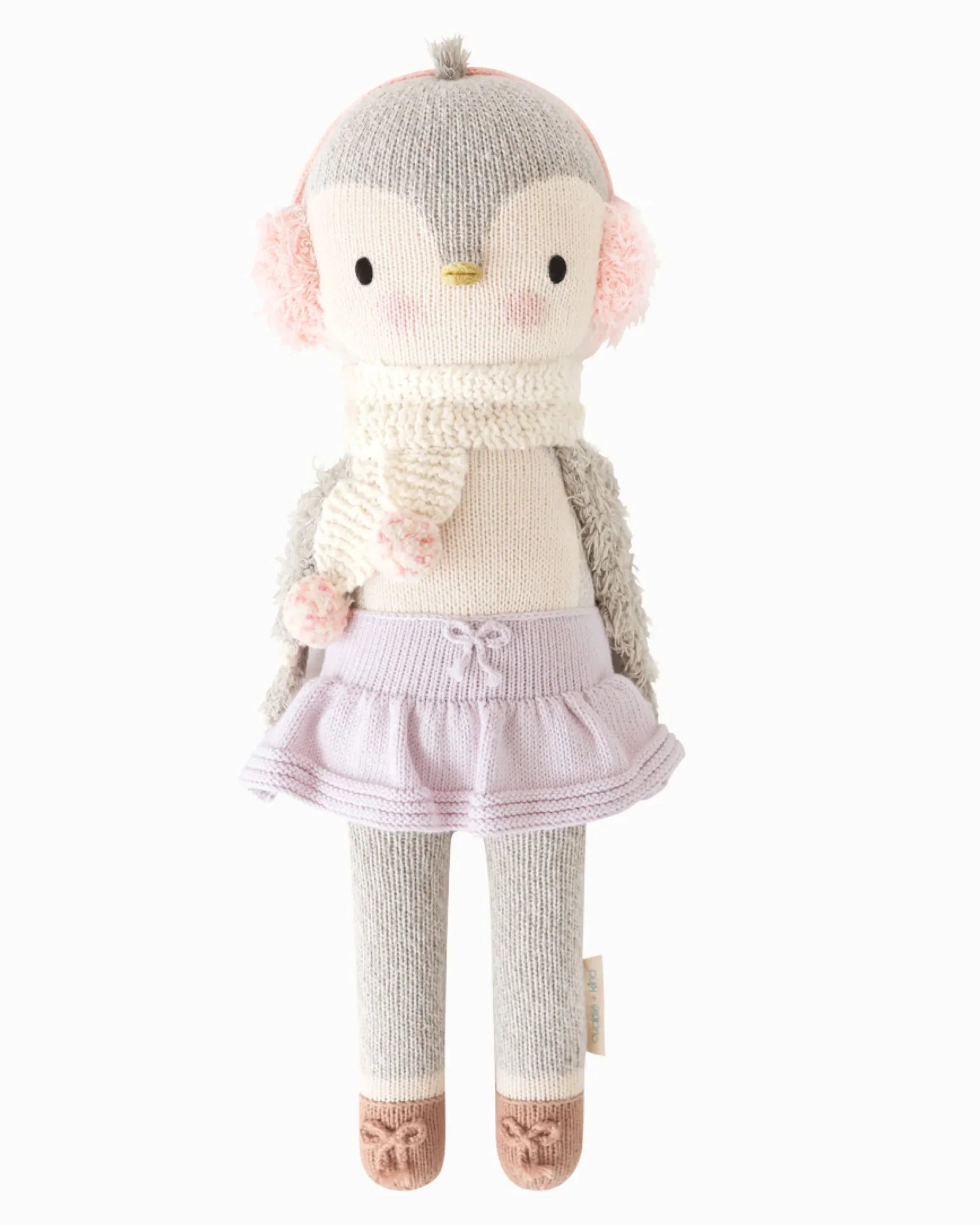 Skylar the Penguin - Cuddle+ Kind Signature Hand Knit Dolls