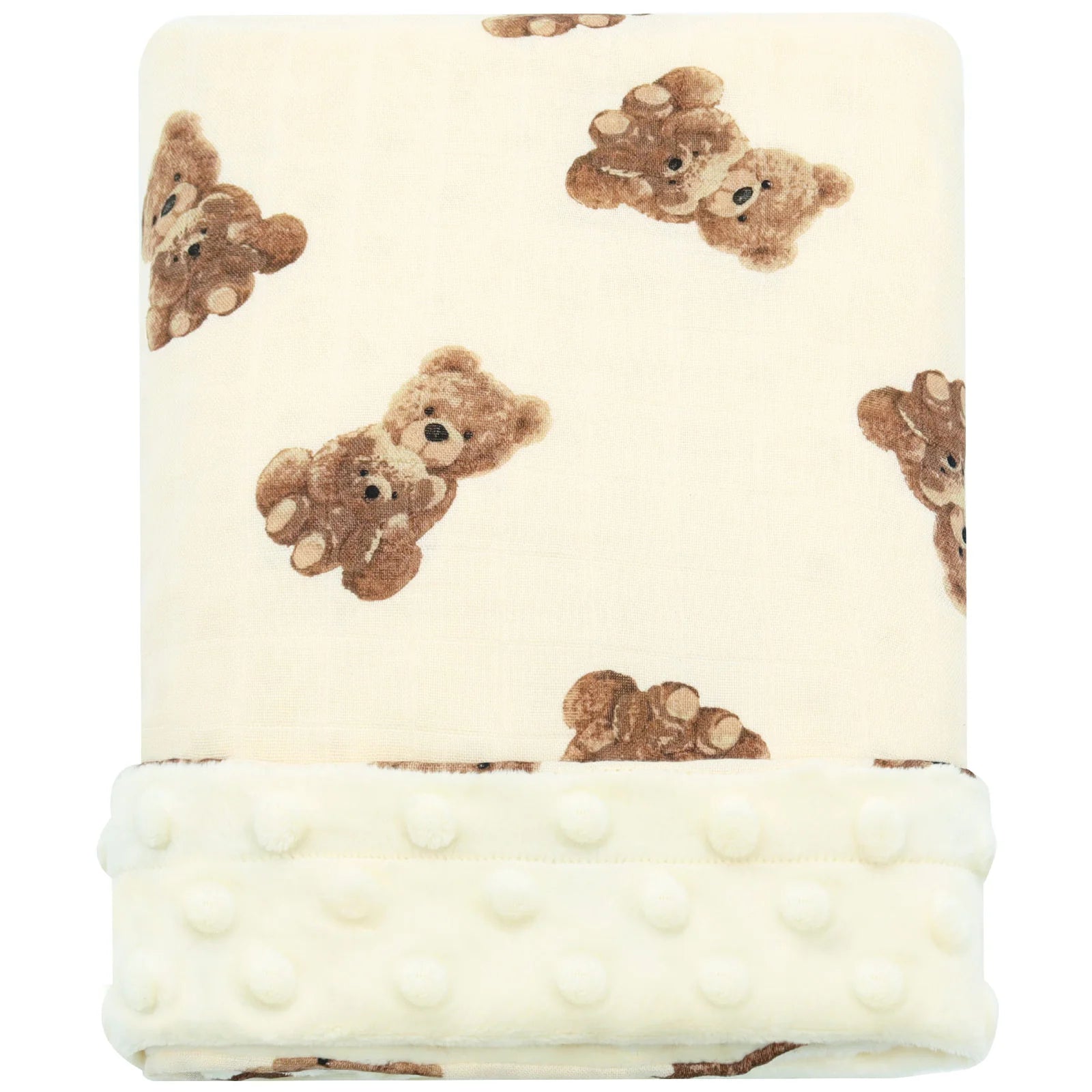 Beach Vibes - Baby Muslin Minky
