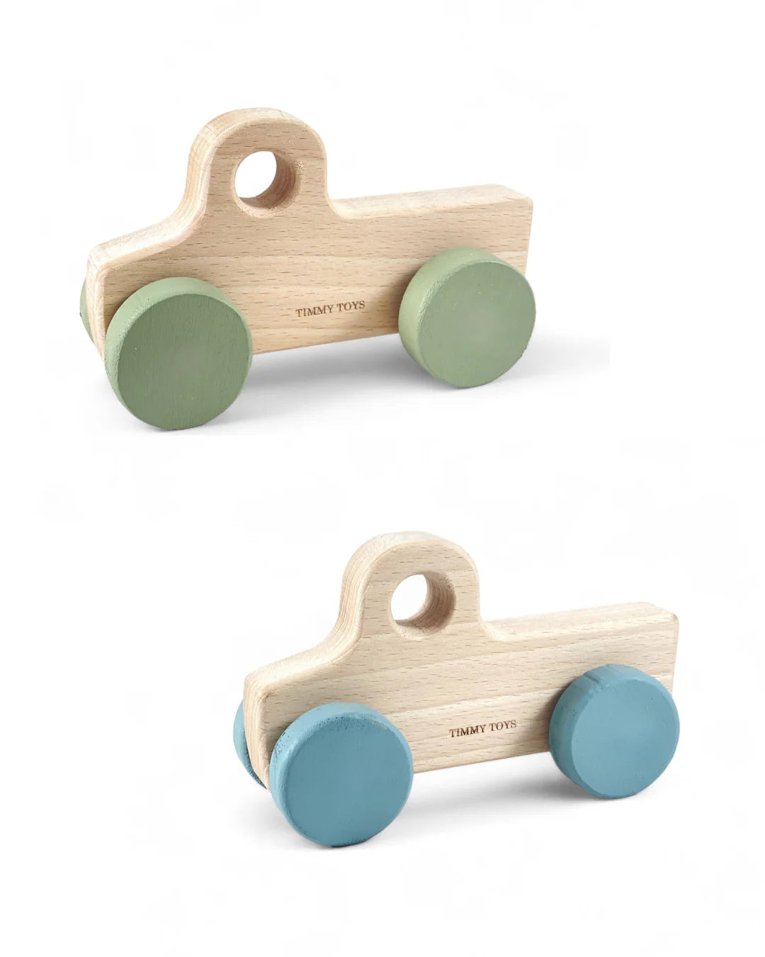 Vintage Bakkie Wooden Toy Push Car