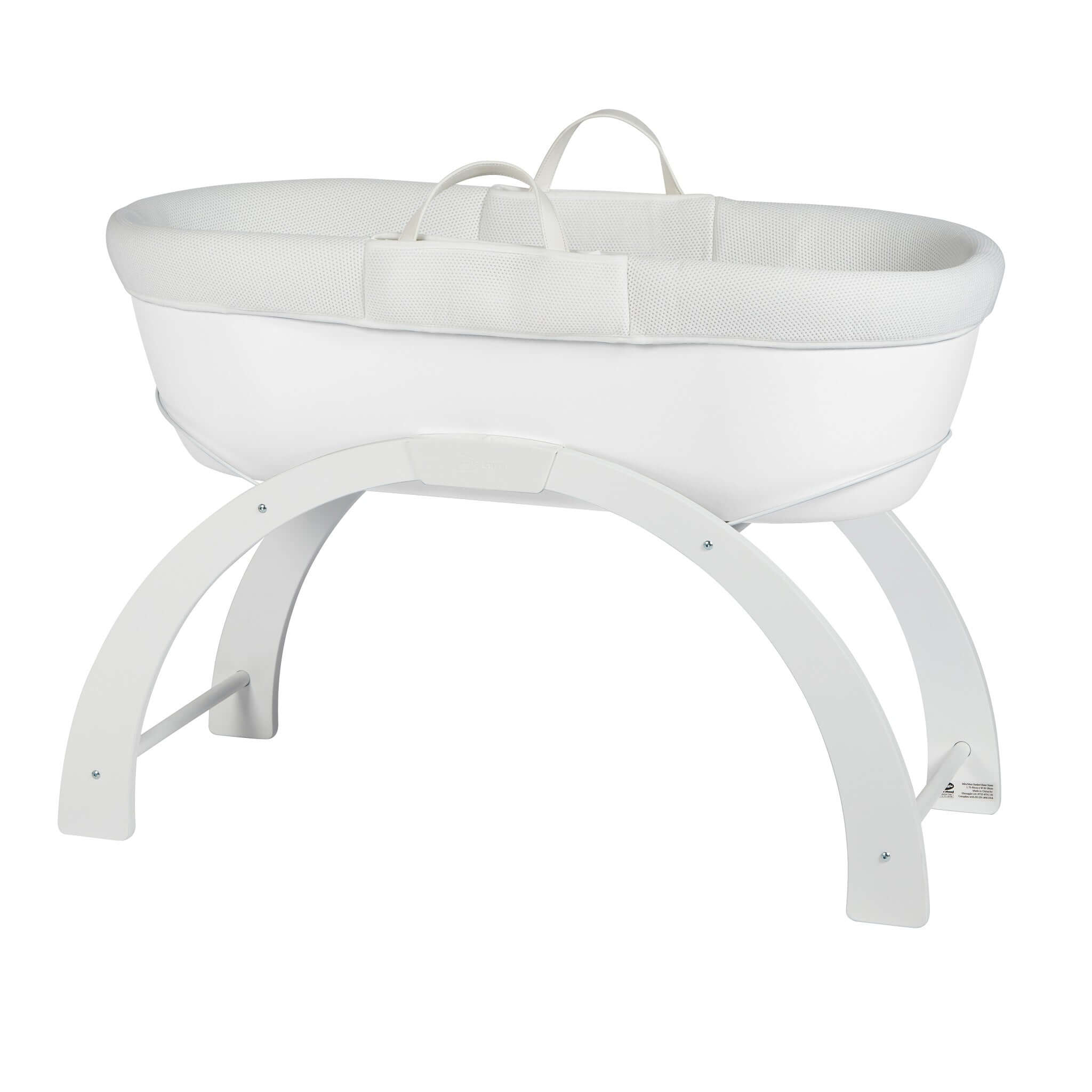 Grey - Dreami Moses Basket and Stand